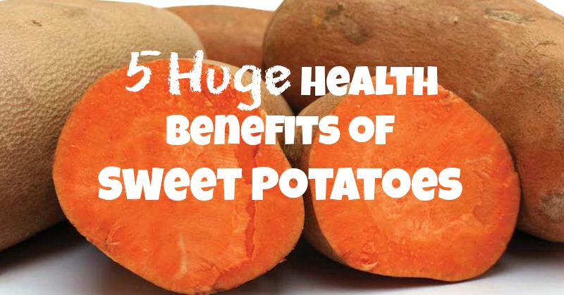 5 Huge Health Benefits of Sweet Potatoes