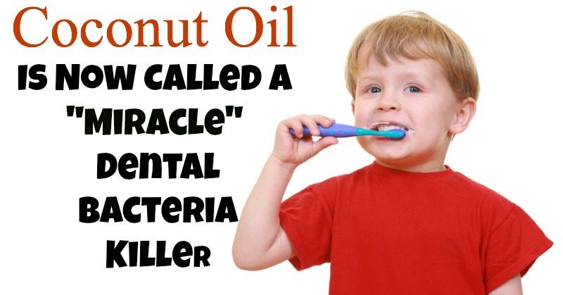 Coconut Oil Is Now Called a "Miracle" Dental Bacteria Killer 