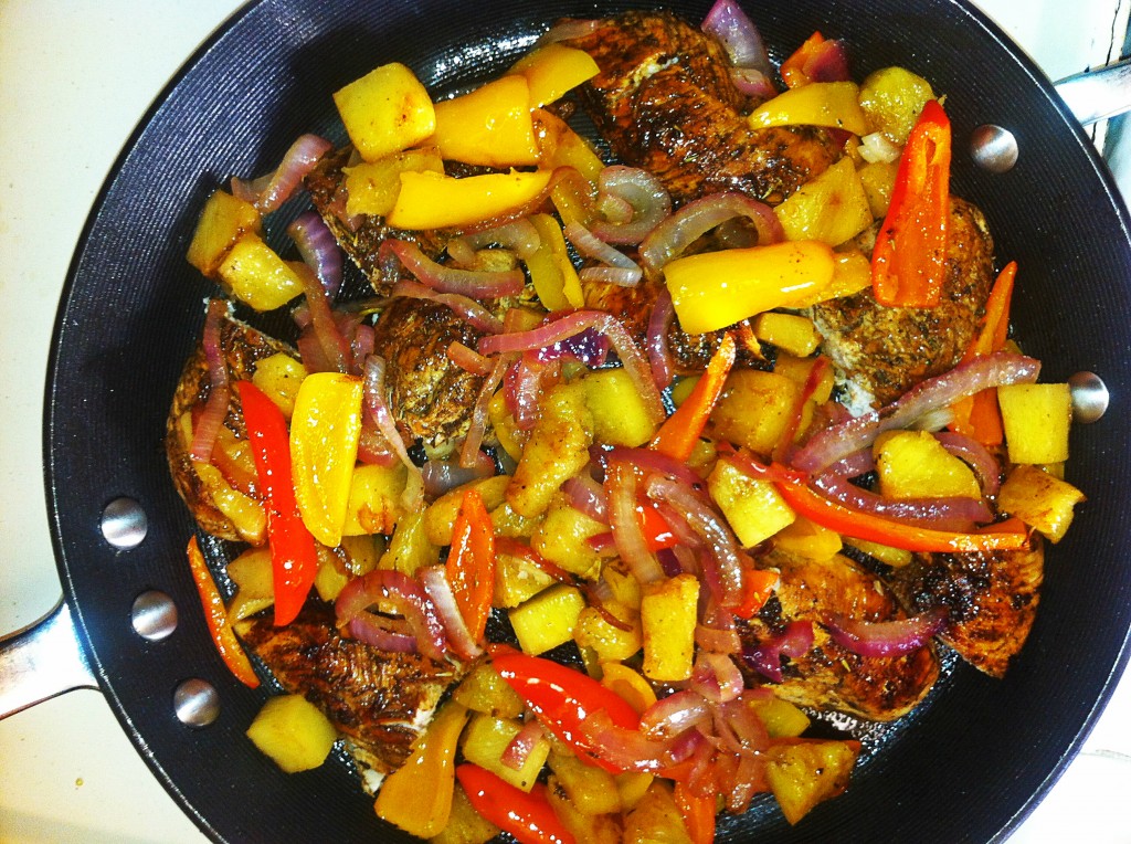 Pineapple Jerk Chicken LA Healthy Living