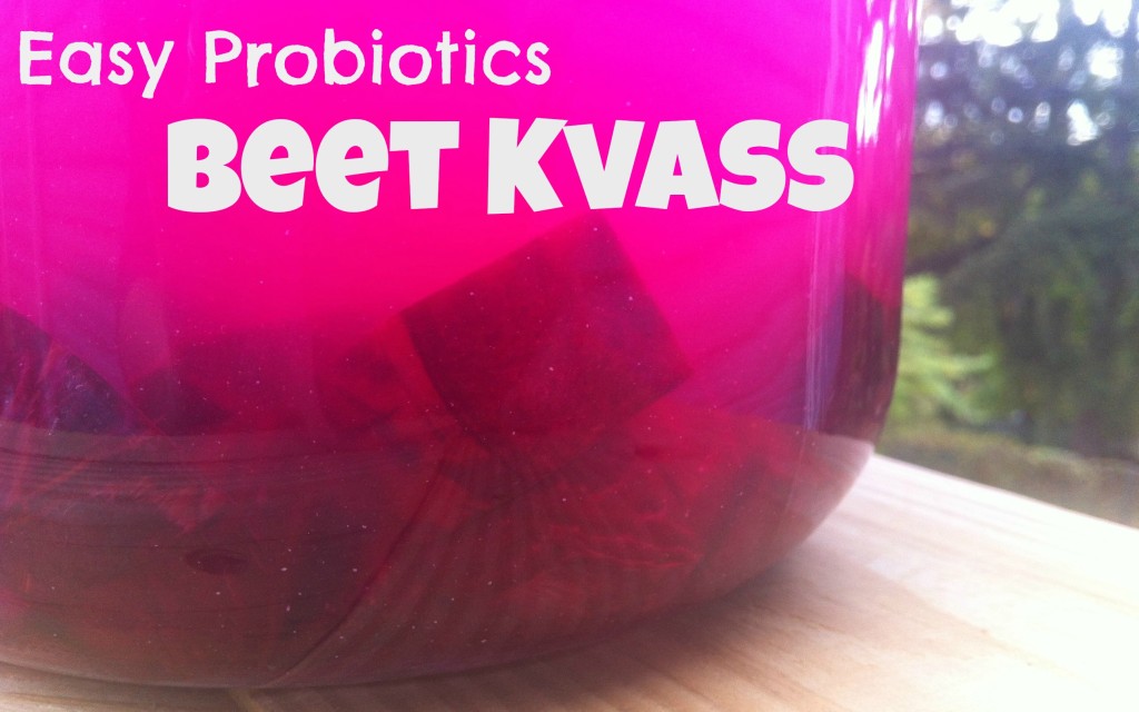 Easy Probiotics: How to Make Beet Kvass