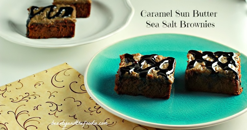 Caramel Sun Butter Sea Salt Brownies