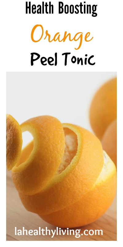 Health Boosting Orange Peel Tonic 