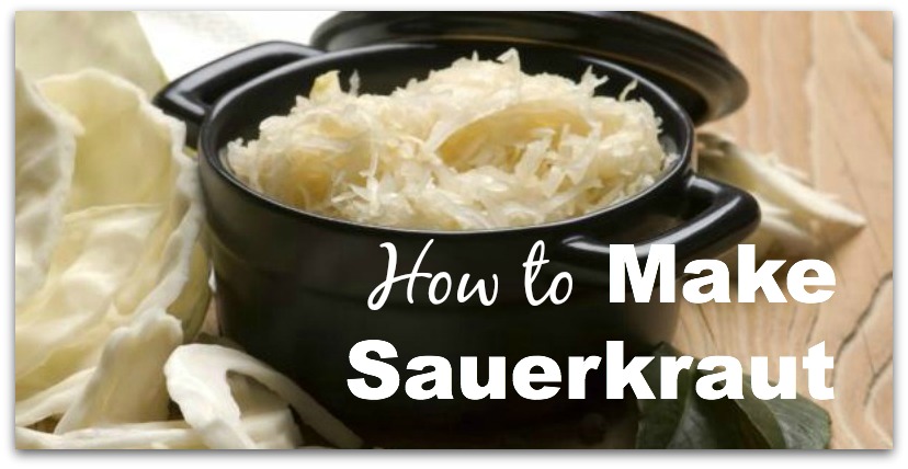 Load Up On Vitamins and Probiotics With This Homemade Sauerkraut
