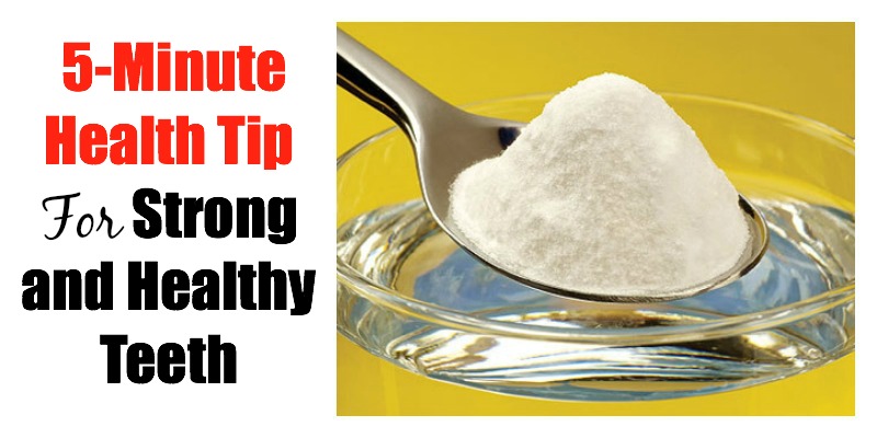 Baking Soda and Sea Salt For Strong and Healthy Teeth